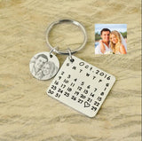 Personalized calendar key chain a wonderful way to remember