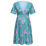 Summer Maternity Women Short sleeve Dresses