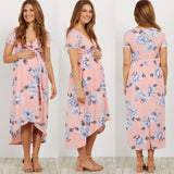 Floral Long Maxi Dresses Maternity Gown