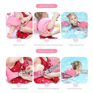 No Need Inflatable Baby Swimming arm floats for 3 years old-6 years old (15-30kg)