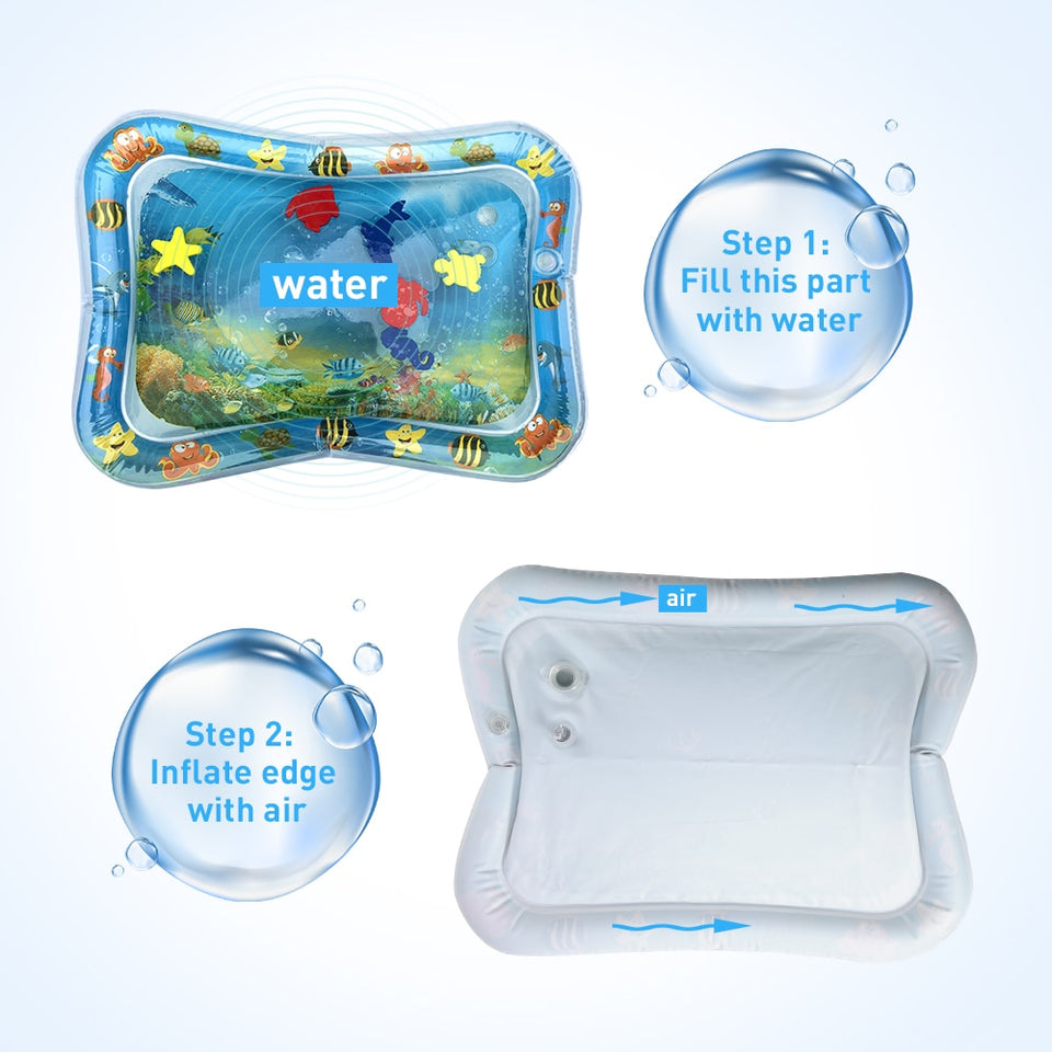 Baby Kids Water Play Mat Inflatable