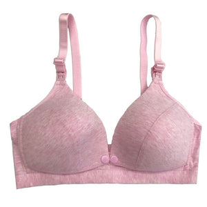 Wirefree Breastfeeding Maternity Bra Cotton