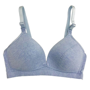 Wirefree Breastfeeding Maternity Bra Cotton